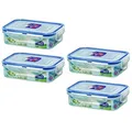 Produktbild: Schloss & Schloss, kein BPA, Wasser Fest, Lebensmittelbehälter, 1.5-Cup, 12-oz, 4er Packung, HPL810