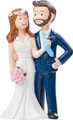 Produktbild: Hobbyfun Brautpaar Tischdeko Polyresin Topper