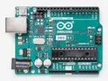 Produktbild: Arduino UNO Rev3 [A000066] - Vielseitiges Entwicklungsboard mit ATmega328P-Mikrocontroller, kompatibel mit Arduino IDE, ideal f�r Einsteiger und Elektronik-, Robotik- und DIY-Projekte.