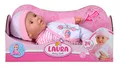 Produktbild: Simba 105140020 - My Love Baby Talk, Weichkörperpuppe mit Schlafaugen in süßem Strampler, macht 24 Babylaute, 30cm, Babypuppe ab 2 Jahre