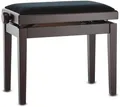 Produktbild: GEWA Pianobank Deluxe Rosenholz matt Klavier Hocker Velours schwarz Bank