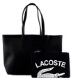 Produktbild: LACOSTE Shopping Bag Shopper Tasche Abimes Croc Emboss schwarz Neu
