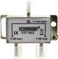 Produktbild: Schwaiger VTF7822 531, Kabelsplitter, 5 - 862 MHz, Silber, 1 Stück(e), 53 mm, 26 mm