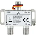 Produktbild: Schwaiger Verteiler 2-Fach, 5-1000MHz Silber