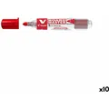 Produktbild: Pilot V Board Master Textmarker 10 Stück Typ Red Tip (10 x) (5080702)