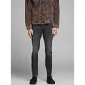 Produktbild: Slim-fit-Jeans »JJIGLENN Slim-Fit mit Stretch und praktischer 5-Pocket-Form« mit Abriebeffekten, Gr. 28 - Länge 30, Grey Denim, , 79935631-28 Länge 30