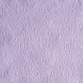 Produktbild: 15 geprägte Servietten Elegance lavender Uni Einfarbig Geprägt Tischdeko 33x33cm