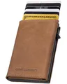 Produktbild: Gentlemen's® Cardholder - Kreditkartenetui mit Münzfach & RFID-Schutz - Geldbeutel für Herren - kleines Portemonnaie - - Smart Wallet für Karten & Münzen