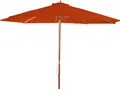 Produktbild: Sonnenschirm Florida, Gartenschirm Marktschirm, Ø 3,5m Polyester/Holz 7kg - terracotta