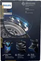 Produktbild: Philips SHAVER Series 5000 S5887/13 Elektrischer Nass- und Trockenrasierer, Rotationstrasierer, Grau, SteelPrecision blades, Tasten, LED, SH71