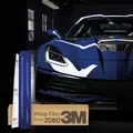Produktbild: 3M Wrap Film Series 2080 Car Wrapping Folie 30x152cm HG378 High Gloss Blue Raspb