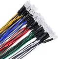 Produktbild: YIXISI 50 Stücke vorverdrahtete LED, Dioden licht, 12V vorverdrahtetes Licht,