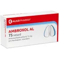 Produktbild: Ambroxol AL 75 retard zur Erleichterung des Abhustens bei erkältungsbedingter Bronchitis (Schleimlöser)