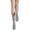 Produktbild: Hudson Basicsocken Homepads (1-Paar) Kuschelsocken mit Vollplüsch und Anti-Rutsch-Sohle grau|silberfarben 39-42