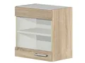 Produktbild: Flex-Well Glashängeschrank Glashängeschrank Küche - 50 cm breit - Sonoma Eiche – Salerno