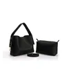 Produktbild: Lucky Bees Schultertasche in Schwarz - (B)25 x (H)20 x (T)11 cm, Damen