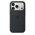 Produktbild: Apple iPhone 17 Pro Silikon Case schwarz MGFK4ZM/A mit MagSafe