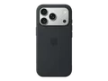 Produktbild: APPLE Silikon Case mit MagSafe, Backcover, Apple, iPhone 17 Pro, Schwarz