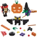 Produktbild: Baker Ross FN657 Halloween-Bauklötze - 4er-Pack, Gruselige Halloween-Bastelsets für Kinder