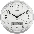 Produktbild: Mebus Funk-Wanduhr mit Datums- und Temperaturanzeige 19422 Ø 30 cm, 30 cm