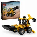 Produktbild: LEGO 42197 Technic Baggerlader, Heckschaufel, Stützfüße, vordere Schaufel