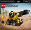Produktbild: LEGO Technik 42197 Baggerlader - Vorder- und Heckschaufel - NEU & OVP -