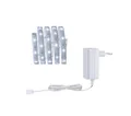 Produktbild: Paulmann LED-Streifen MaxLED 250 Basisset 1,5m Daylight 6W 230/24V Silber Kunststoff, 1-flammig, IP44 Cover 6500K