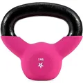 Produktbild: Yes4All DLKP Neopren beschichtete Kettlebell, Krafttraining Kettlebells - 2KG Rose