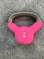 Produktbild: K-02445 Yes4All 2kg  Kettlebell,für Krafttraining, schwarz/pink B-WARE