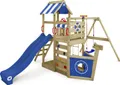 Produktbild: Spielturm Wickey SeaFlyer mit Schaukel und Sandkasten in Blau