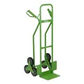 Produktbild: Treppenkarre Stapelkarre Paketkarre Stahl PU Räder 120kg Ladefläche 20x30 cm