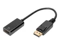 Produktbild: DIGITUS Aktiver DisplayPort Adapter / Konverter, DP auf HDMI