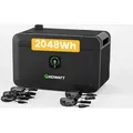Produktbild: Powerness Balkonkraftwerk Speicher, 2048Wh Growatt NOAH 2000 mit 1800W PV-Eingangsleistung IP66 für Balkonkraftwerk (0% MwSt)