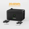 Produktbild: 2,048kWh Growatt NOAH 2000 Balkon PV Solarspeicher LiFePO4 für Balkonkraftwerk