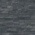 Produktbild: BB51133-Ziegel Und Mehr Stein Effekt Mauerwerk Schwarze Galerie Tapete