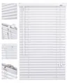 Produktbild: Sekey Jalousie Aluminium-Jalousie Klemmfix ohne Bohren für fenster Sichtschutz, freihängend, 25mm Alu-Lamellen, Klemmfix ohne Bohren, inkl. Zubehör