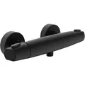 Produktbild: T1, Duschthermostat Schwarz, Badarmaturen, Wasserhahn Bad, Badewannenarmatur, Thermostat, Duscharmatur, Waschbecken, Bad