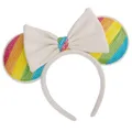 Produktbild: Loungefly x Disney MinnieMaus Rainbow Pailletten-Ohren
