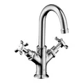 Produktbild: hansgrohe Zwei-Griff-Waschtischarmatur 160 Axor Montreux m Kreuzgr., Zugst.Abl.Gar., f HWB, chrom