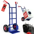 Produktbild: GARDEBRUK Sackkarre Klappbar 200Kg Luftbereifung Stahl Transportkarre Haltegriff