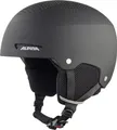 Produktbild: ALPINA ZUPO - sicherer, stoßabsorbierender, belüfteter & schlagfester Skihelm für Kinder - Black matt - M (51-55 cm)