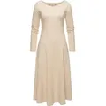 Produktbild: Ragwear A-Linien-Kleid Appero Long Stylisches Langarm-Kleid für den Winter beige|braun M (38)