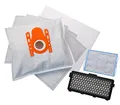 Produktbild: 10 Staubsaugerbeutel + 1 HEPA-Filter + 1 Motorschutz für Siemens VSZ7330 Z7.0 family