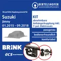 Produktbild: Für SUZUKI Jimny I Typ FJ/SN 01.2015-09.2018 AHK abn. +7pol spez E-Satz TOP