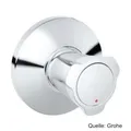Produktbild: GROHE Costa UP-Ventil Oberbau 20-80 mm Markierung rot, verchromt 19809001