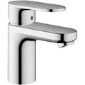Produktbild: hansgrohe Vernis Blend Einhebel-Waschtischmischer, mit Zugstangen-Ablaufgarnitur, Ausladung 89 mm, 71584000, Farbe: Chrom