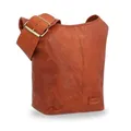 Produktbild: Gusti Leder Umhängetasche Damen – Shopper Tasche Leder Braun Groß – Handtasche Damen Echtleder Medium Cognac Handgefertigt Hochwertig