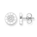 Produktbild: Thomas Sabo Ohrstecker Classic Pavé Weiß 925 Sterling Silber H1547-051-14