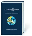 Produktbild: Lutherbibel mit Glasfenstern von Marc Chagall: Die Bibel nach Martin Luthers Übersetzung. Mit Apokryphen und Familienchronik