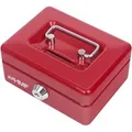 Produktbild: HMF 102122-03 Kinder Spardose Geldkassette Schlitz 12 x 9 x 6 cm Rot